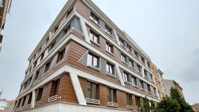 EsVia Suit Apart binasının dış cephe görünümü